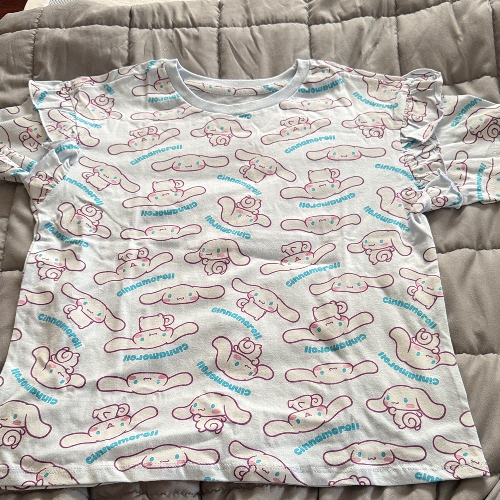 Hello Kitty White and Pink Kids Tee